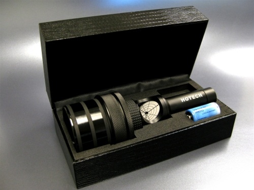 Hotech Colimador láser 1,25 SCA - retículo láser